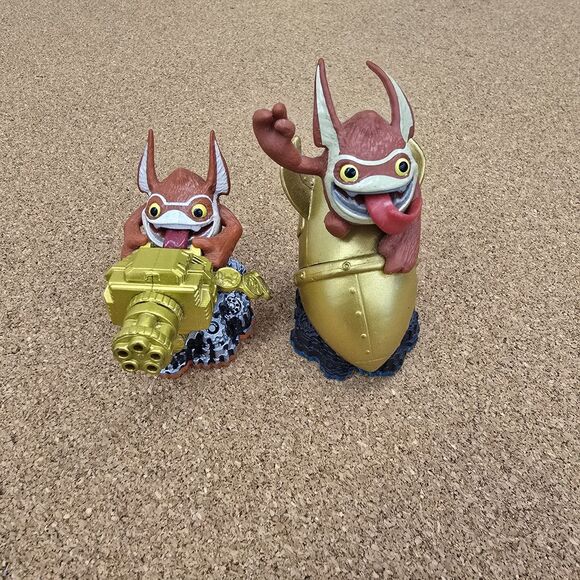 Activision Skylanders Set Of 2  Trigger Happy Playable Figurines - Picture 1 of 4